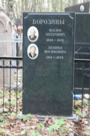 Борозин Иосиф Меерович, Москва, Востряковское кладбище