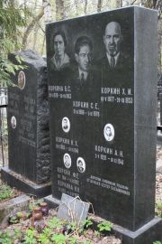 Коркин Ф. Е., Москва, Востряковское кладбище