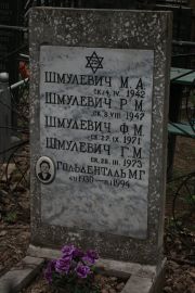 Шмулевич Г. М., Москва, Востряковское кладбище