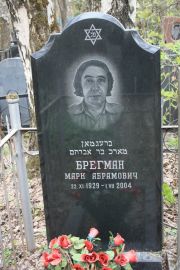 Брегман Марк Абрамович, Москва, Востряковское кладбище