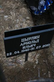 Цырлин Арнольд Ильич, Москва, Востряковское кладбище