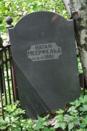 Меерфельд Натан , Москва, Востряковское кладбище