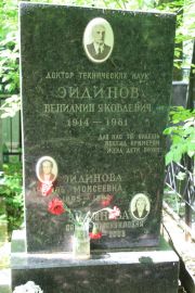 Эйдинов Вениамин Яковлевич, Москва, Востряковское кладбище