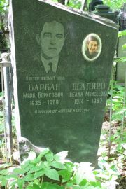 Барбан Марк Борисович, Москва, Востряковское кладбище
