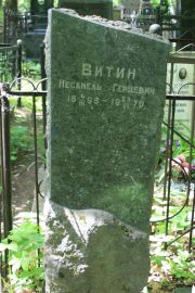 Витин Несанель Герцевич, Москва, Востряковское кладбище