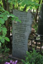 Яновская Ида Борисовна, Москва, Востряковское кладбище