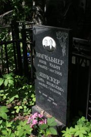 Янискер Сарра Яковлевна, Москва, Востряковское кладбище