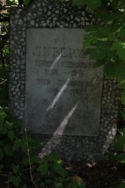 Либерман Борис Иосифович, Москва, Востряковское кладбище