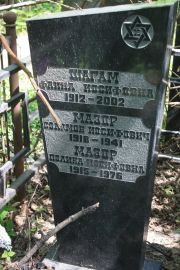 Мазор Соломон Иосифович, Москва, Востряковское кладбище