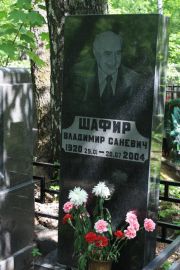 Шафир Владимир Саневич, Москва, Востряковское кладбище
