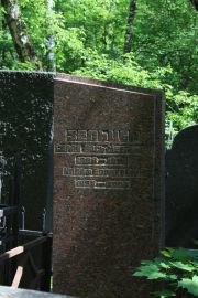 Маркович Велвл Нисимович, Москва, Востряковское кладбище