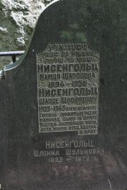 Нисейнгольц Шлоима Шульмович, Москва, Востряковское кладбище