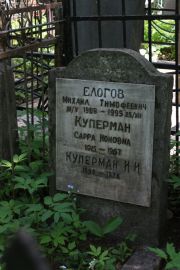 Куперман Сарра Ионовна, Москва, Востряковское кладбище