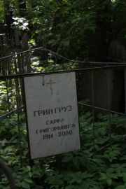 Грингруз Сарра Григорьевна, Москва, Востряковское кладбище