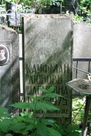 Кауфман Любовь Шлемовна, Москва, Востряковское кладбище