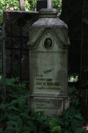 Богусловская Роза Яковлевна, Москва, Востряковское кладбище