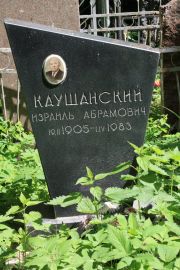 Каушанский Израиль Абрамович, Москва, Востряковское кладбище