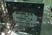 Крамер И. М., Москва, Востряковское кладбище