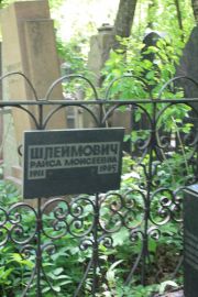 Шлеймович Раиса Моисеевна, Москва, Востряковское кладбище