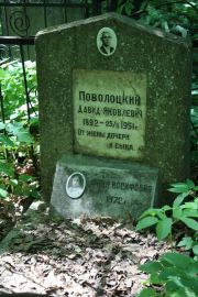 Поволоцкий Давид Яковлевич, Москва, Востряковское кладбище