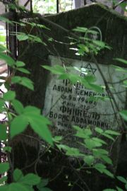 Финкель Борис Абрамович, Москва, Востряковское кладбище