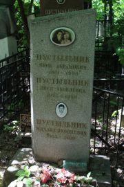 Пустыльник Яков Абрамович, Москва, Востряковское кладбище