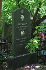 Бегунец Ита Давидовна, Москва, Востряковское кладбище