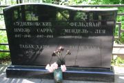 Фельдман Мендель , Москва, Востряковское кладбище