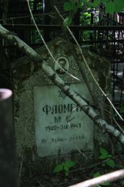Фломенг М. С., Москва, Востряковское кладбище