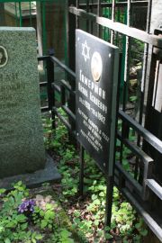 Гамерман Айзик Ксилевич, Москва, Востряковское кладбище