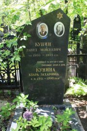 Кунина Клара Захаровна, Москва, Востряковское кладбище