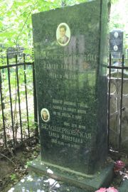 Белоцерковский Самуил Лейзерович, Москва, Востряковское кладбище