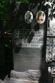 Гергель Илья Абрамович, Москва, Востряковское кладбище