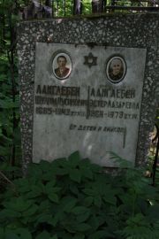 Ланглебен Шулим Нусинович, Москва, Востряковское кладбище