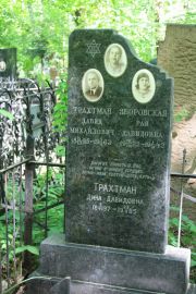 Трахтман Давид Михайлович, Москва, Востряковское кладбище