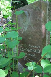 Чудновский Николай Львович, Москва, Востряковское кладбище