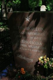 Черномордик Михаил Ефремович, Москва, Востряковское кладбище