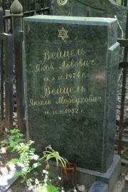 Вейцель Яков Львович, Москва, Востряковское кладбище