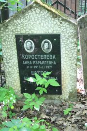 Коростелева Анна Израилевна, Москва, Востряковское кладбище