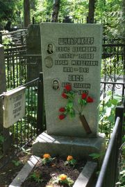 Шульрихтер Борис Абрамович, Москва, Востряковское кладбище