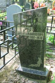 Певзнер Хонон Михайлович, Москва, Востряковское кладбище