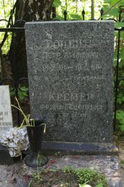 Кремер Фрума Гецелевна, Москва, Востряковское кладбище