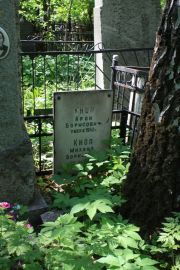 Кноп Арон Борисович, Москва, Востряковское кладбище