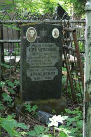 Кричевская Елена Наумовна, Москва, Востряковское кладбище
