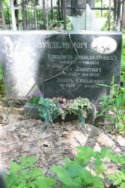 Зунделиович Елизавета Александровна, Москва, Востряковское кладбище