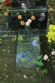 Сивориновский Фишель Борухович, Москва, Востряковское кладбище
