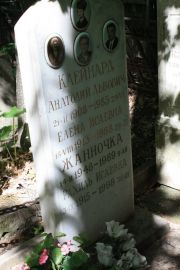 Клейнард Анатолий Львович, Москва, Востряковское кладбище