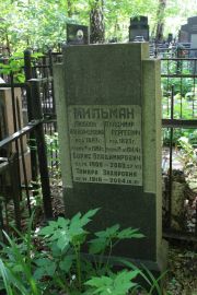 Мильман Любовь Александровна, Москва, Востряковское кладбище