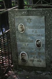 Субботовский Р. Д., Москва, Востряковское кладбище