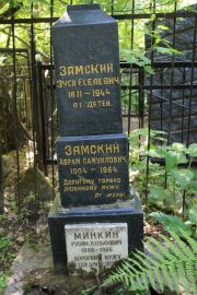 Минкин Рувим Вульфович, Москва, Востряковское кладбище